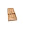 Rev-A-Shelf Drawer Replacement, Maple Veneer, Light Brown, 16.5 in W, 4.32 in H, 21.65 in D, 21.65 in L 4WTCD-419HFLSC-1 - alternate 1